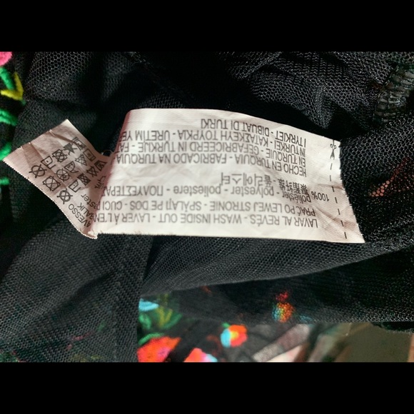 Zara Mesh embroidered dress - Picture 3 of 8